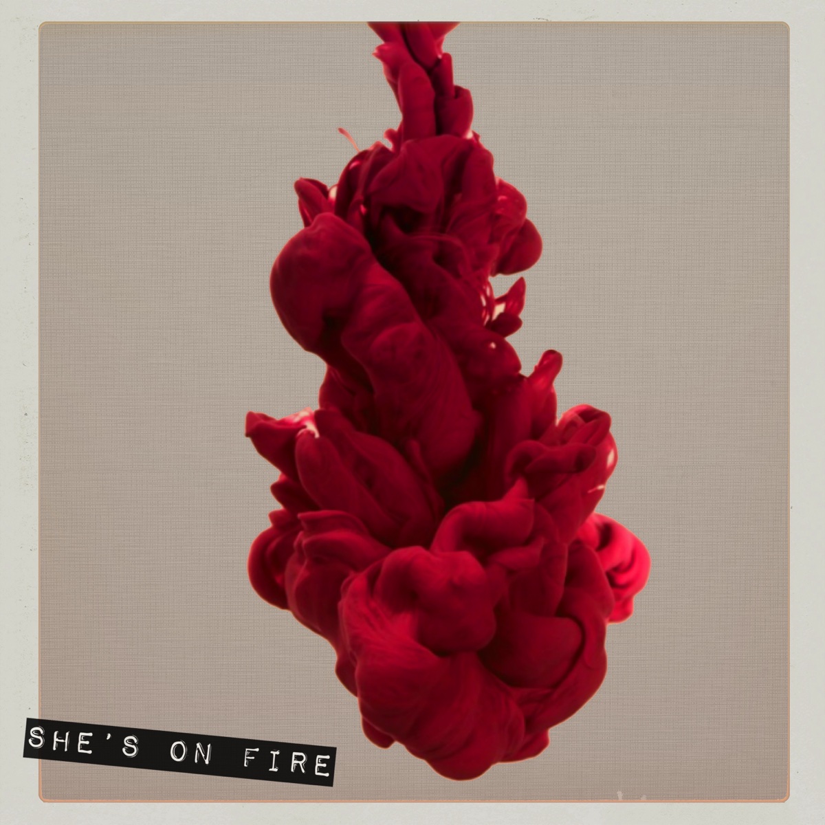 She’s on Fire cover art
